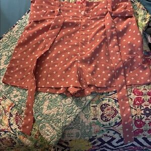 Polka Dot Pink Women's Shorts